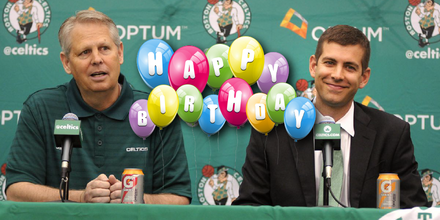 Happy Birthday to the man who always has a plan, Danny Ainge 