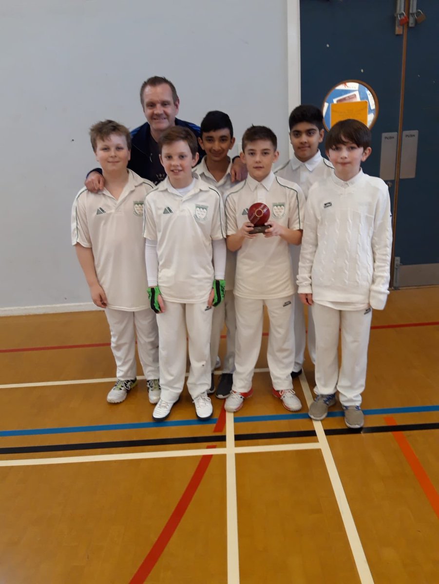 johnathancook's tweet photo. Well done to Three Bridges under 12s who won the 6 a side indoor league based at Tanbridge school, Horsham. The team finished with a 100% record. 3rd trophy in 12 months @TBCC_ https://t.co/WvpETKJUv2