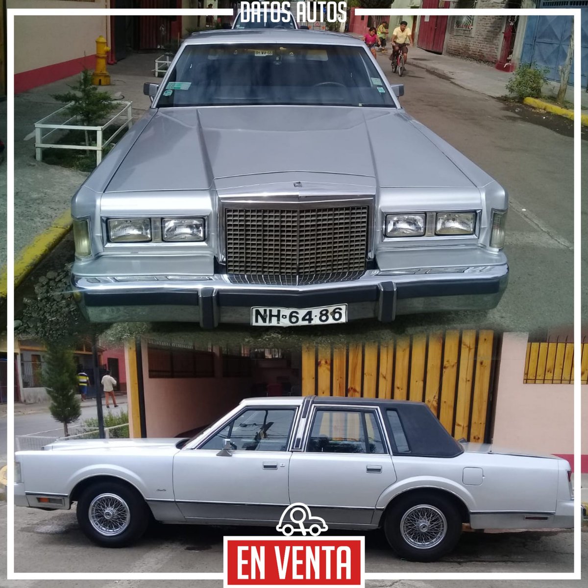 datosautos's tweet photo. En Venta🚘🚩🖼️#estacioncentral
#ford #lincoln 1985
km: 85.000
motor: 5.000
Transmisión: automatica
Precio: 5.500.000
⛽ #datosautos
☏Contacto☏
⇢Paul castro⇢+56986796532
#santiagodechile #FelizDomingo #vamoscolocolo #vamoscatolica
#BuenDomingo #santiago #CooperativaRegiones https://t.co/V2SeWZV2HV