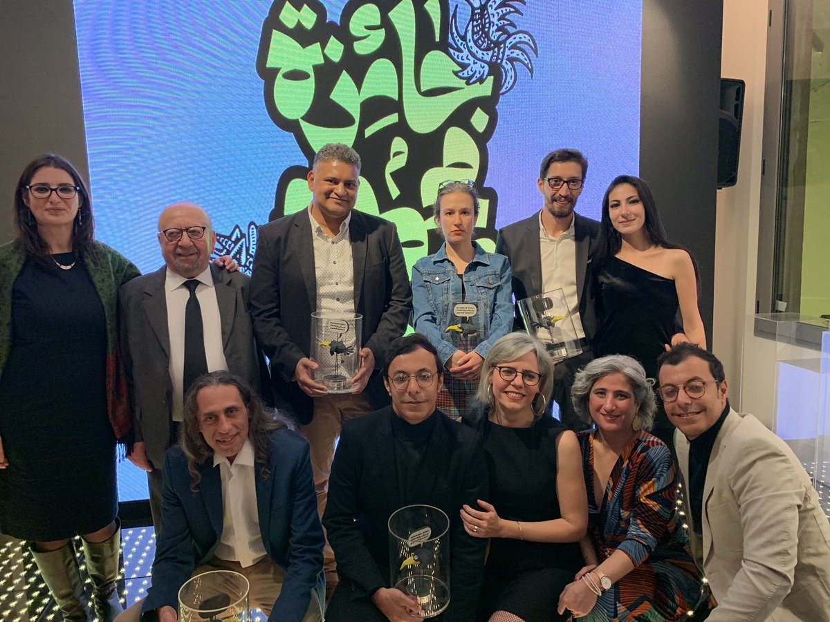 KahilAward's tweet photo. Yet another amazing year thanks to #themutazandradasawwaf comics initiatives @BeitBeirut @AUB_Lebanon @KahilAward year 4 , 2018 ! Congrats to all winners of this year https://t.co/9oSq7YIu9C