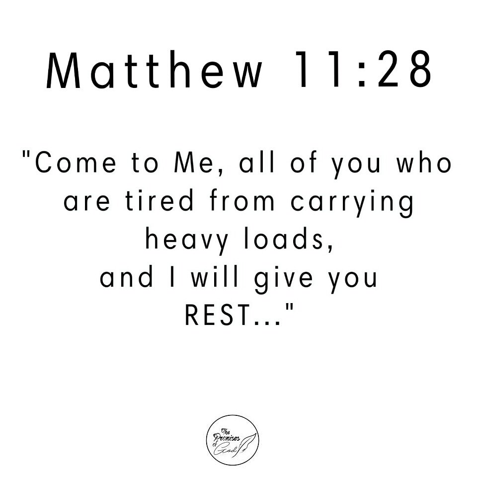 promisesofgod__'s tweet photo. MATTHEW 11:28
Command: Come to Jesus, those who are tired from the cares of this world
Promise: He will you rest
#truehappinness #rest #joy #peace #love #hope #faith #wordofGod #promiseofGod #truth #Jesus #tired https://t.co/LO3Dd3Zmhf