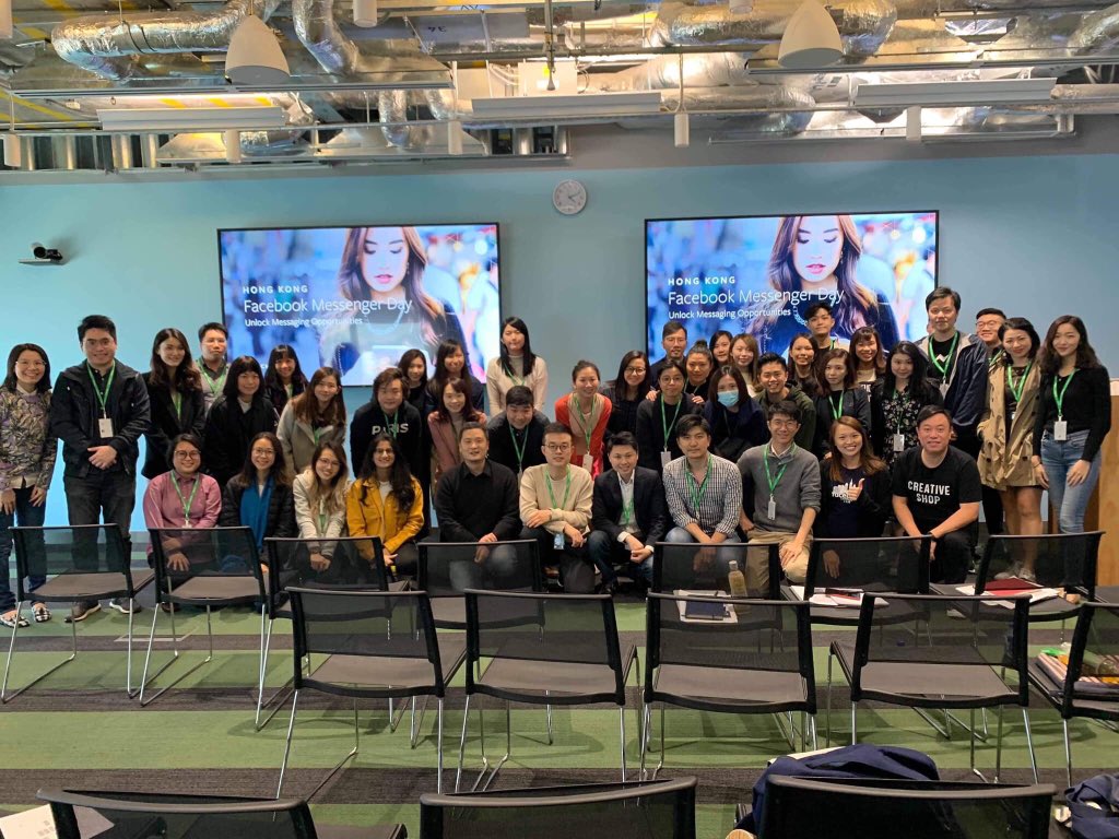 easychat_co's tweet photo. Easychat is proud to be an official Facebook messenger marketing tutor in Hong Kong https://t.co/Vd9wI8oSqO