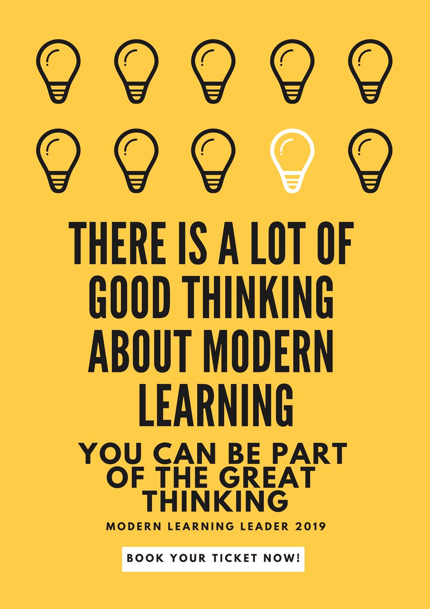 sukhpabial's tweet photo. Don't let the bloggers and the conference speakers do the great thinking. Do your own, and gain confidence in what you're designing and delivering because you've arrived at the solution yourself. How amazing would that be?
Book your place here https://t.co/LVTbY4YAED #MLLeader https://t.co/d2EVhL769u