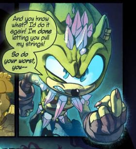 SpiritSonic's tweet image. Hey Scourge fans who may be new followers! I do a Sonic fancomic that I've been working on for ages and Scourge is in it. It's called Ghosts of the Future and you can read it here: deviantart.com/evanstanley/ga…  

(I've been doing it since I was 14 so it's kind of a rollecoaster)