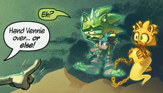 SpiritSonic's tweet image. Hey Scourge fans who may be new followers! I do a Sonic fancomic that I've been working on for ages and Scourge is in it. It's called Ghosts of the Future and you can read it here: deviantart.com/evanstanley/ga…  

(I've been doing it since I was 14 so it's kind of a rollecoaster)