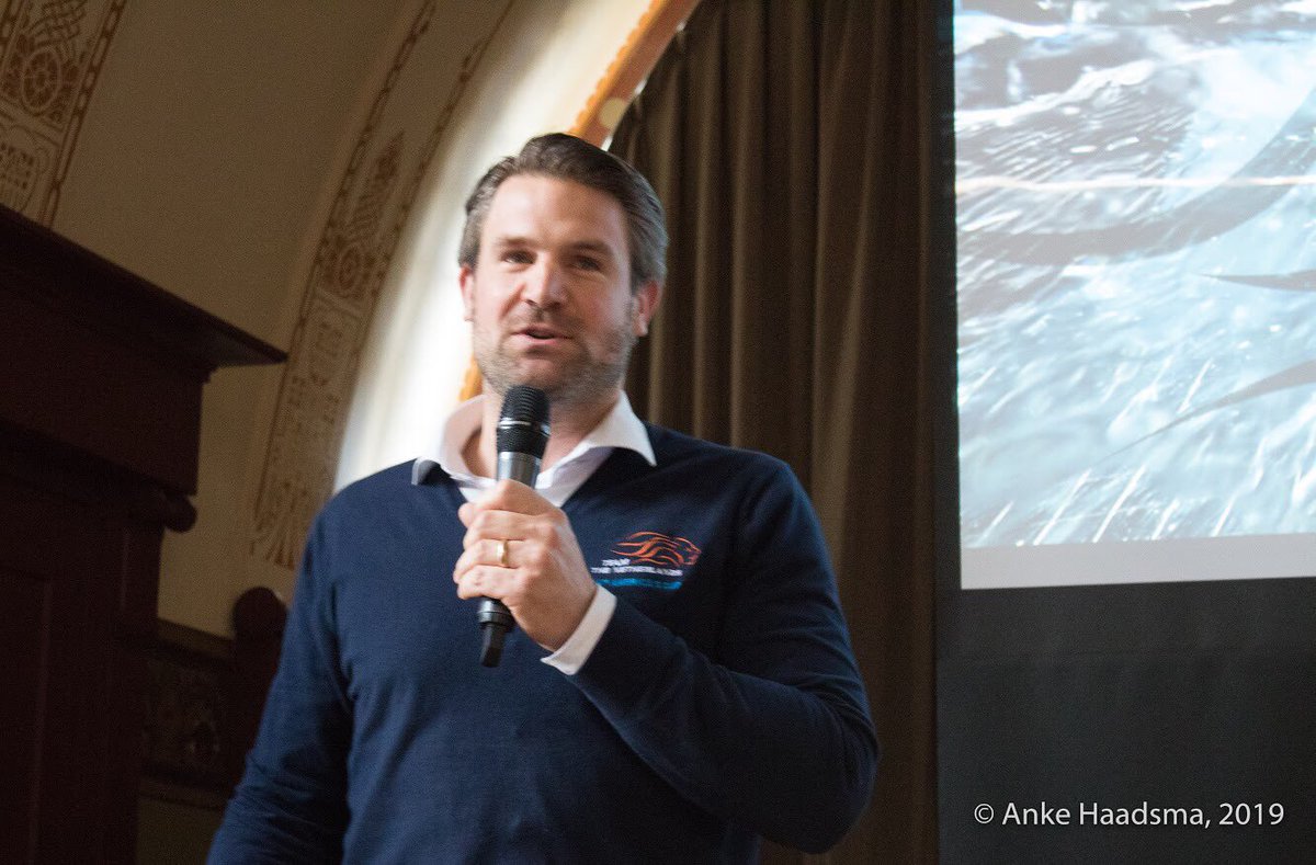 Ook de Noordzee Club lezing was geslaagd met spreker Simeon Tienpont! Een update over zijn #americascup campagne volgt snel🙌