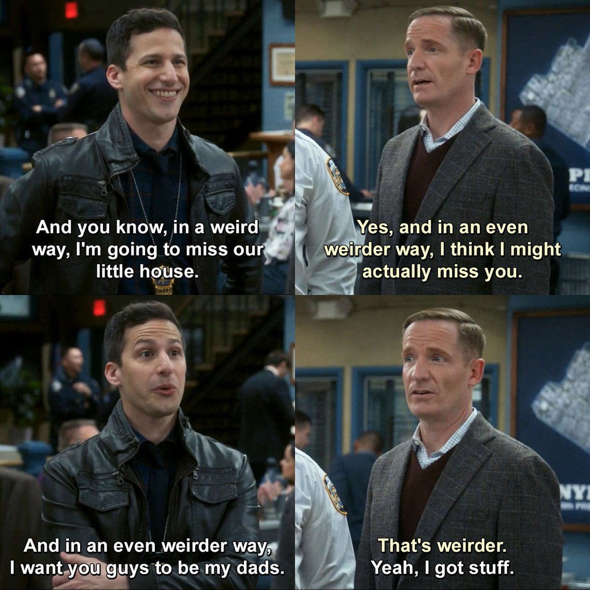 Tvgag On Twitter Brooklyn Nine Nine Safe House Jakeperalta