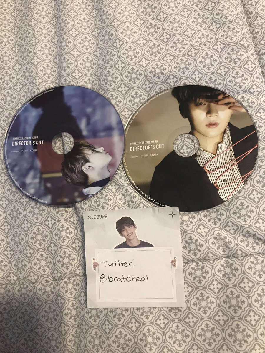 WTT
Seventeen Director’s Cut CD Plate
Have: Jun and Seungkwan 
Want: Joshua
🌱Loc: USA
🌱WW: nope! USA only
DM me if interested 🥰
<a href="/svttradingusa/">svt trading usa</a> <a href="/SvtUSAtrading/">seventeen USA + CAN trading</a>