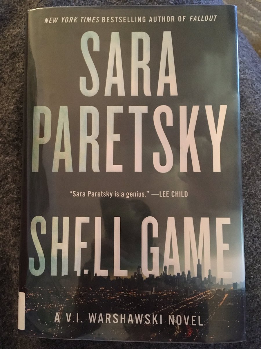 lisadenikolits's tweet photo. #LeeChild is right! #SarahParetsky is a genius! What a treat read! Wow!! @thrillerwriters @SINCnational @SinC_Toronto 🌟🌟🌟🌟🌟 https://t.co/xRvrRfOmZX