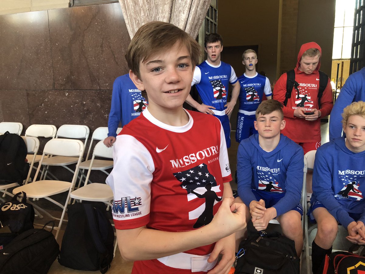 Light weights in action right now at the Missouri Border Brawl! Someday these warriors will go pro and hit the AWL. Watch now at trackwrestling.com