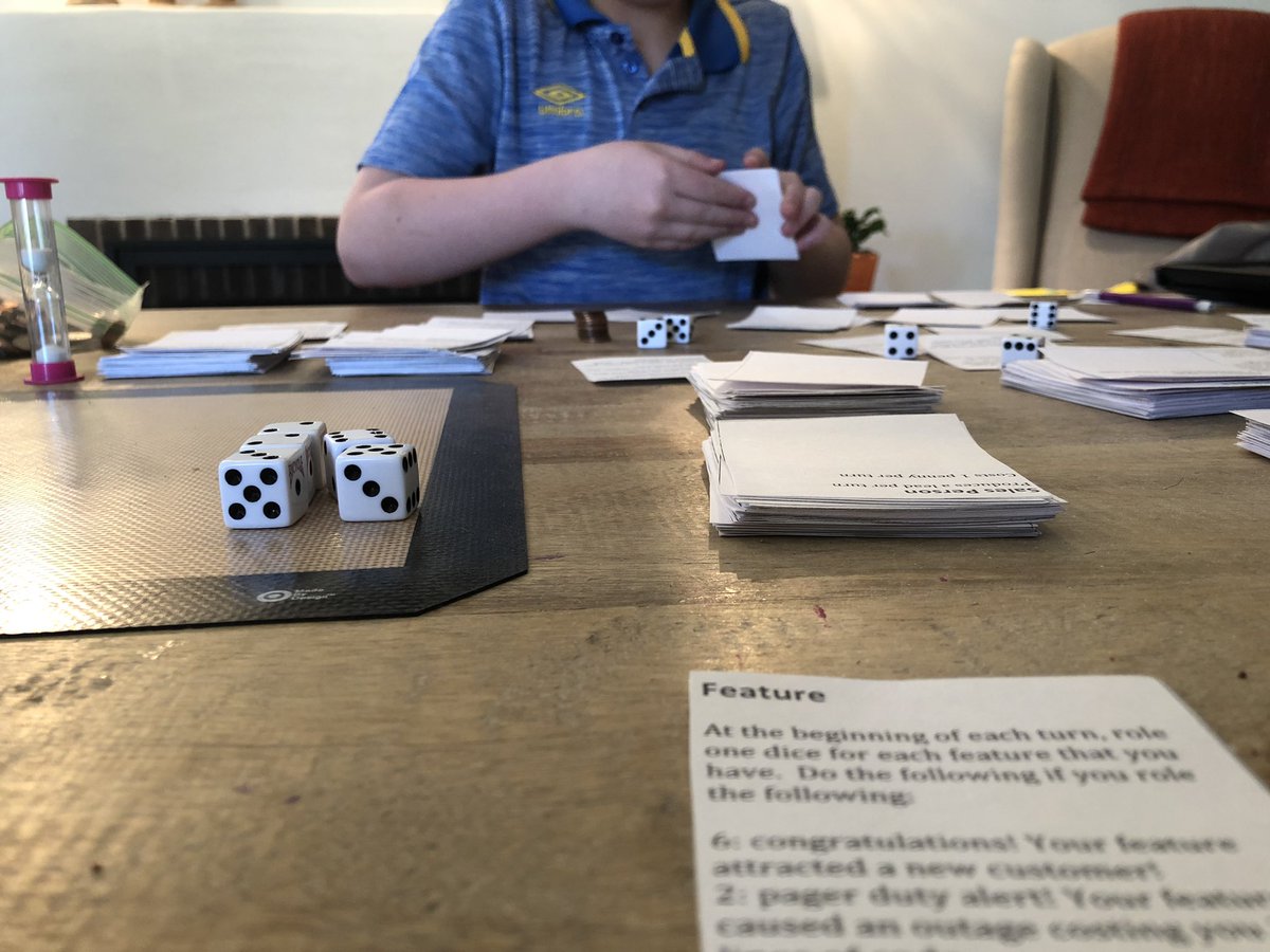winsletts's tweet image. Playing the #startupgame. My kid is beating me. I’ve lost all my customers, and just trying to maintain a feature and get a customer.