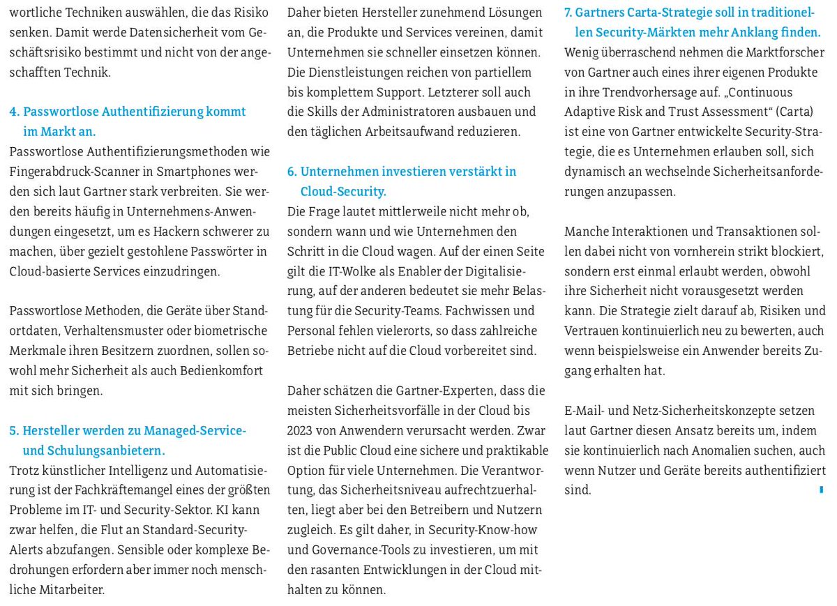 #Gartner: "Das müssen #CISO's über #RisikoManagement wissen"