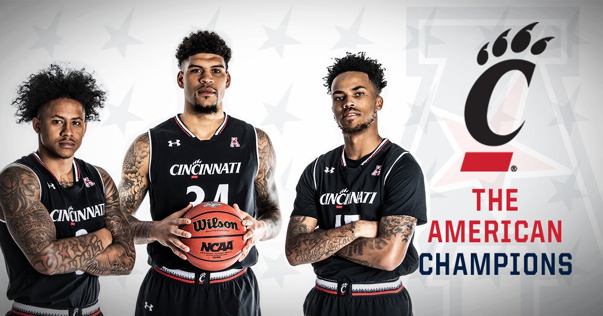 Back-to-Back Bearcats! 

<a href="/GoBearcatsMBB/">Cincinnati Men’s Hoops</a> is your 2019 #AmericanHoops Champion!