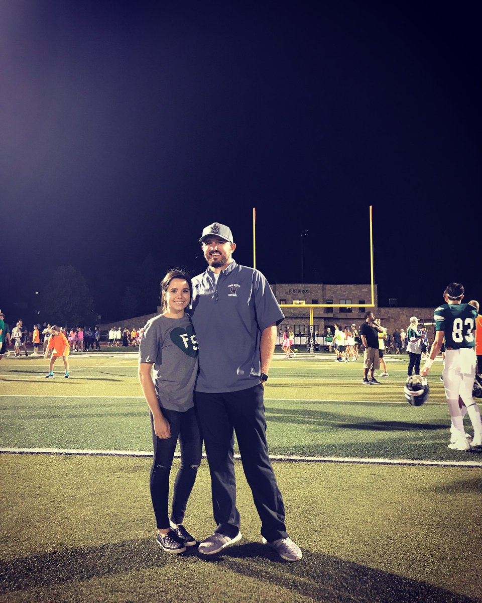 Happy birthday to the best wife and one of the biggest Free State Football fans out there! #CoachesWife