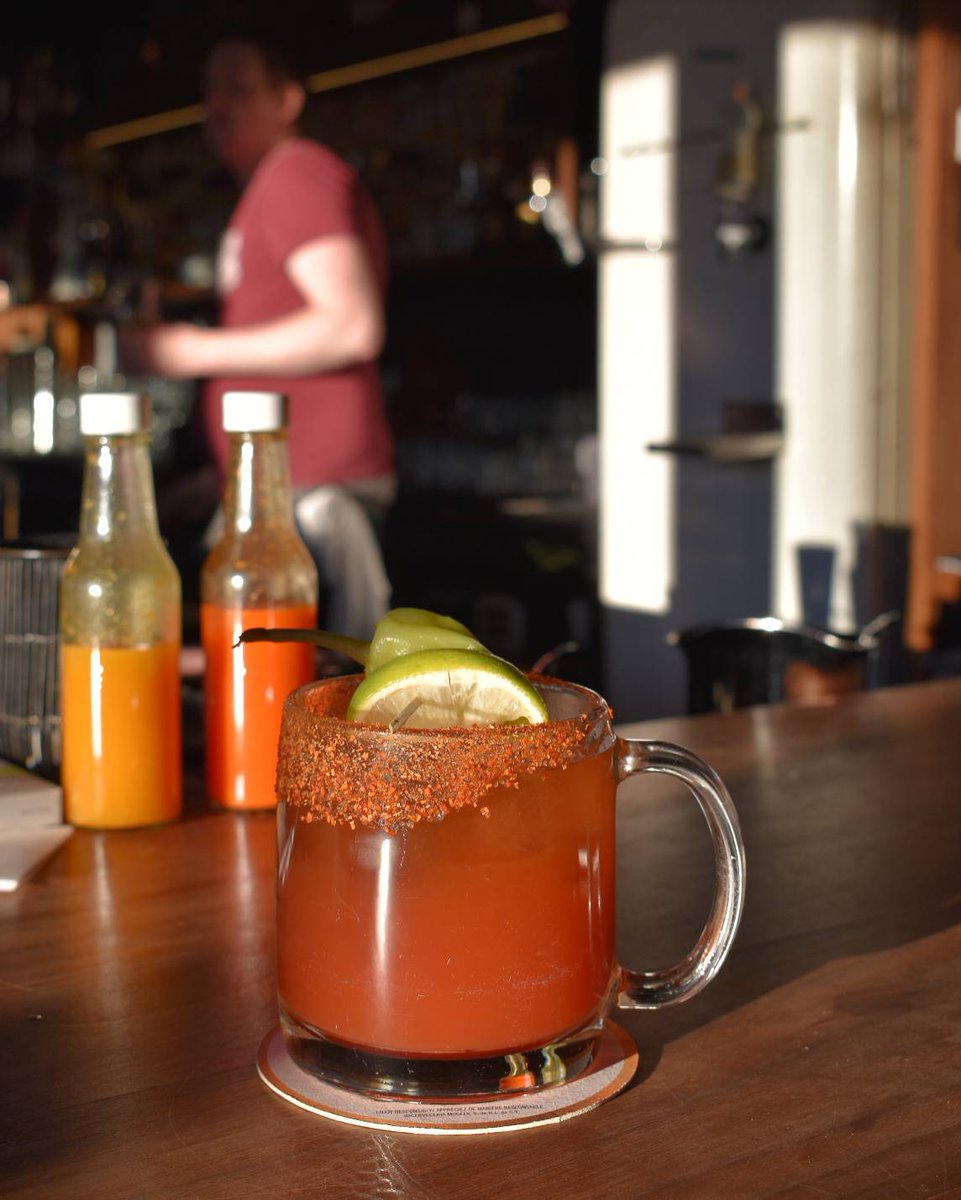 Saturday and Sunday brunch drink specials every weekend. $5 sgl Classic Caesars and $6 sgl Jalapeño Tequila Caesars. Spice it up at <a href="/el_caminos/">El Camino's</a>, today. It's brunchtime. #vancouverbrunch