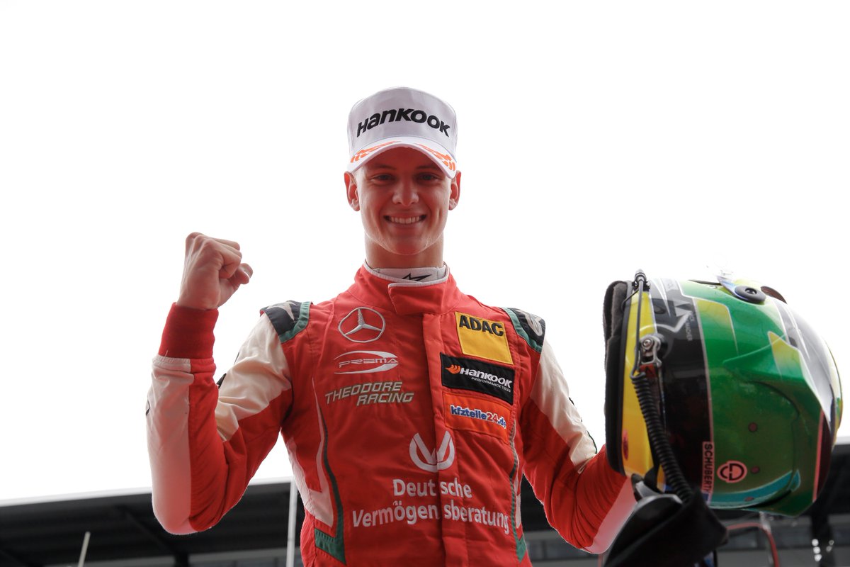 Formula_EM (@formula_em_) on Twitter photo May we present: YOUR all time champion <a href="/SchumacherMick/">Mick Schumacher</a>! He won the championship in 2018 and now our game "Vote your champion". Thank you to all of you who took part. Some details will follow. #FormulaEM May we present: YOUR all time champion <a href="/SchumacherMick/">Mick Schumacher</a>! He won the championship in 2018 and now our game "Vote your champion". Thank you to all of you who took part. Some details will follow. #FormulaEM