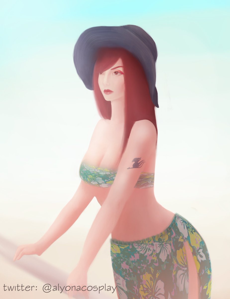 memen_tory's tweet photo. Do you miss summer? I do
Art by me :)
#faitytail #erzascarlet https://t.co/HBrNia8yIj
