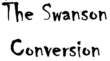 RatioScientiae's tweet photo. The Wikipedia Swanson Conversion Hoax Spreads into Mainstream Science! #swansonconversion #wikipedia #hoax #citogenesis #circularreporting https://t.co/XUZviOQCdl https://t.co/8ACEH1ZB9b