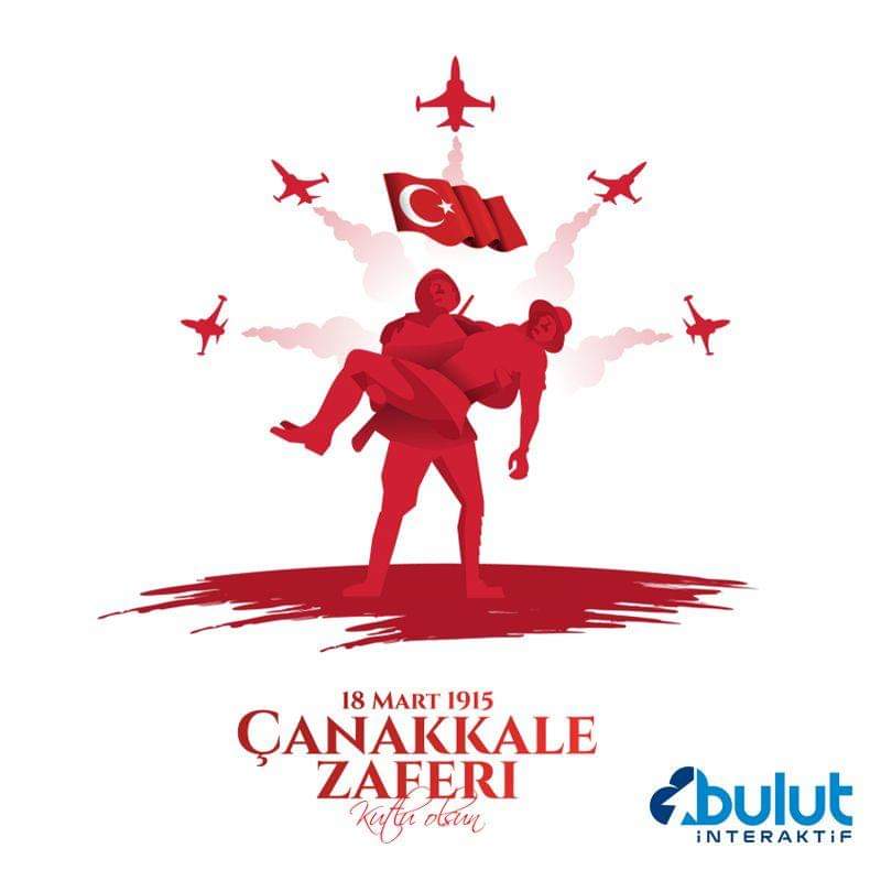18 Mart Çanakkale Zaferi Kutlu Olsun. Şehitlerimizi ve Gazilerimizi Saygıyla Anıyoruz. #18mart #canakkale