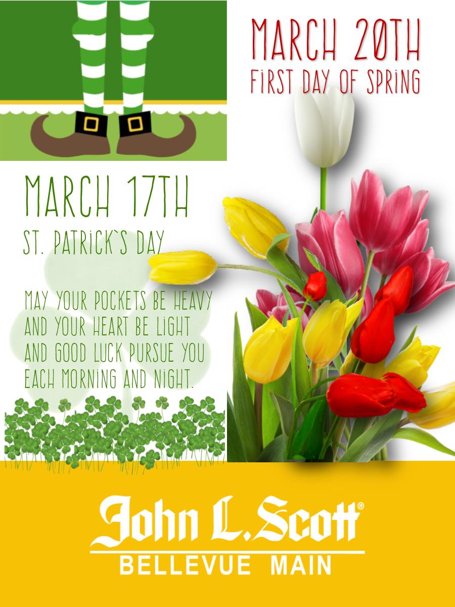 JLSBellMain's tweet image. Happy Saint Patrick's Day! Hope you're enjoying these first few days of spring.