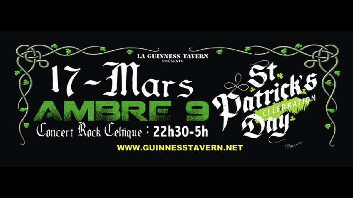 la_tavern's tweet photo. Une soirée exceptionnelle vous attends à La Guinness Tavern 31, bis rue des Lombards - 75001 Paris. https://t.co/AGDHo0Kg1C