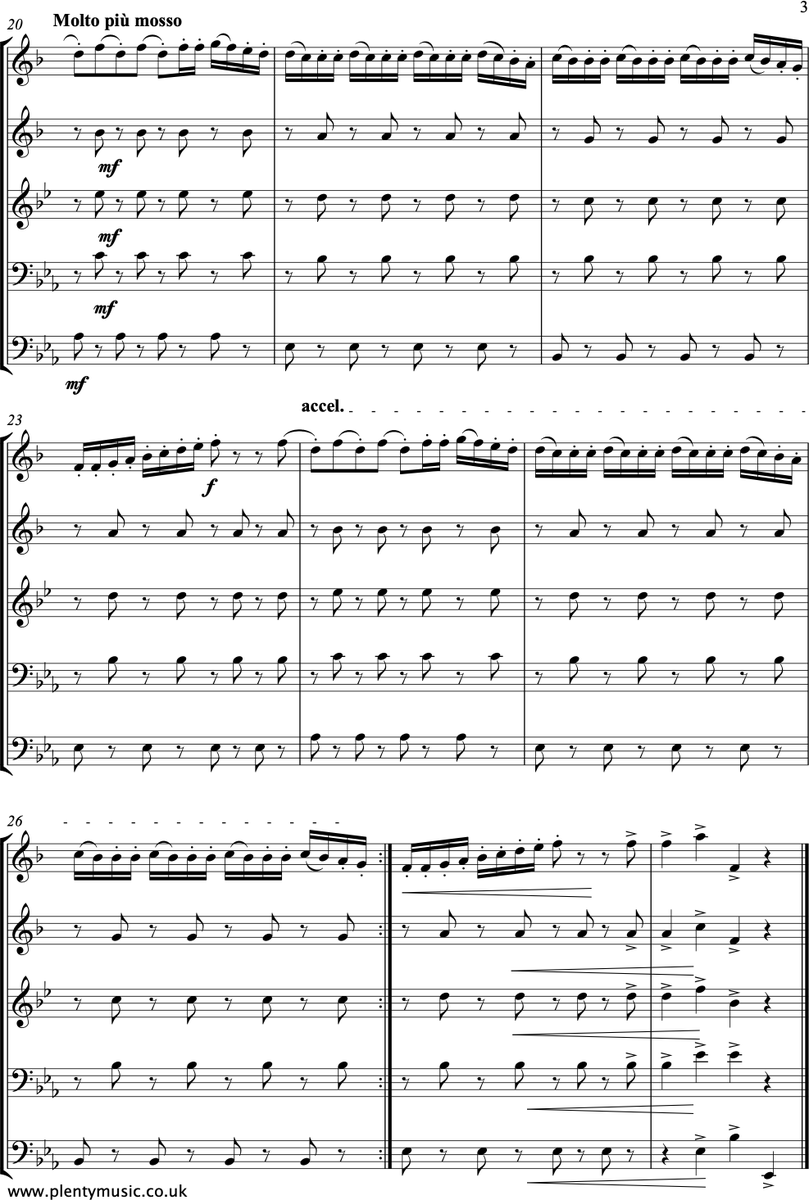 PlentyMusicCo's tweet photo. An arrangement for #brassquintet of #NeapolitanSong by #Tchaikovsky has been uploaded to the #PlentyMusic website. It has been prepared as a one document pdf file with individual parts appended to the full score. #trumpet #Frenchhorn #trombone #tuba https://t.co/WA3jmfqnYW https://t.co/jLgyu60jC1