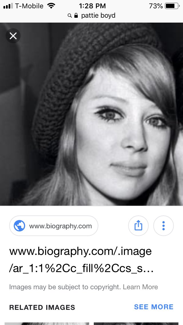Happy birthday Pattie Boyd 