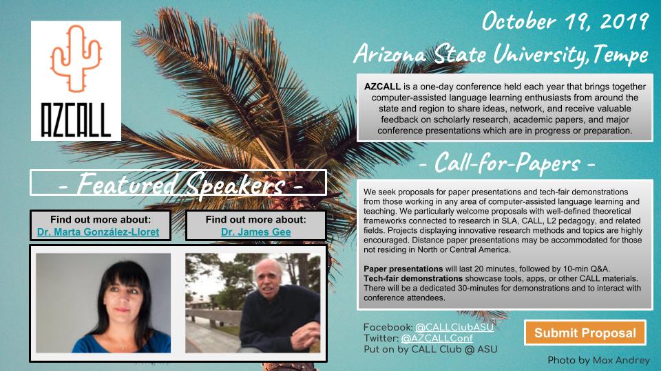 AZCALL Conference & CALL Club at ASU tweet media