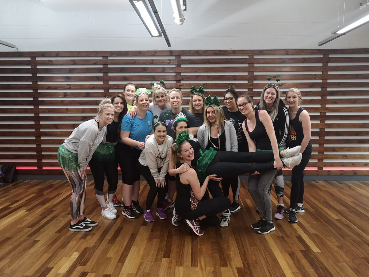 GeorgiaTCC's tweet photo. An early St Paddy's day for Maddie's #hen weekend!! #Irish #theme #henparty #Bath #dance #workshop @CheerleadingCo @GeorgiaTCC https://t.co/zzxRZjqsZB