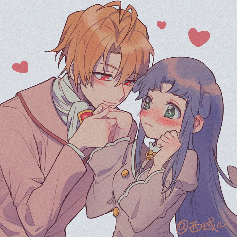 Xixyuuuuuu's tweet photo. 两只小甜甜💖#宝青 https://t.co/vr0H0x2kyY