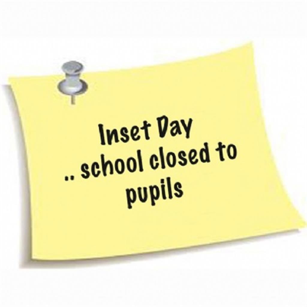 Don’t forget that we have an inset day tomorrow and the nursery is closed to all children. We’ll see you all again on Tuesday.