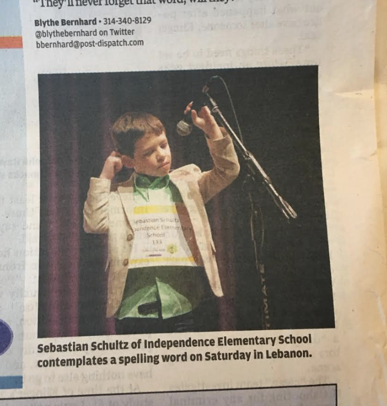 fatheringthree's tweet photo. After winning his school spelling bee for the second year in a row, Sebastian advanced past the Regional semi-finals to compete in the Regional finals yesterday, hosted by @stltoday and @McKendreeU in Lebanon, IL, representing @INDelementary and @FrancisHowell with pride! https://t.co/xW6mL4eGmR