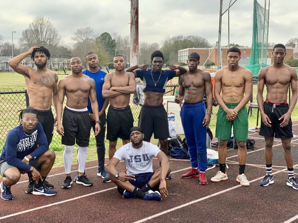 Only Few of The Men I Go to War with!!! #PumaGod #TheMainePuma #Jsu #Family #War #TrackandField #Gang #LetsFight #HardTraining