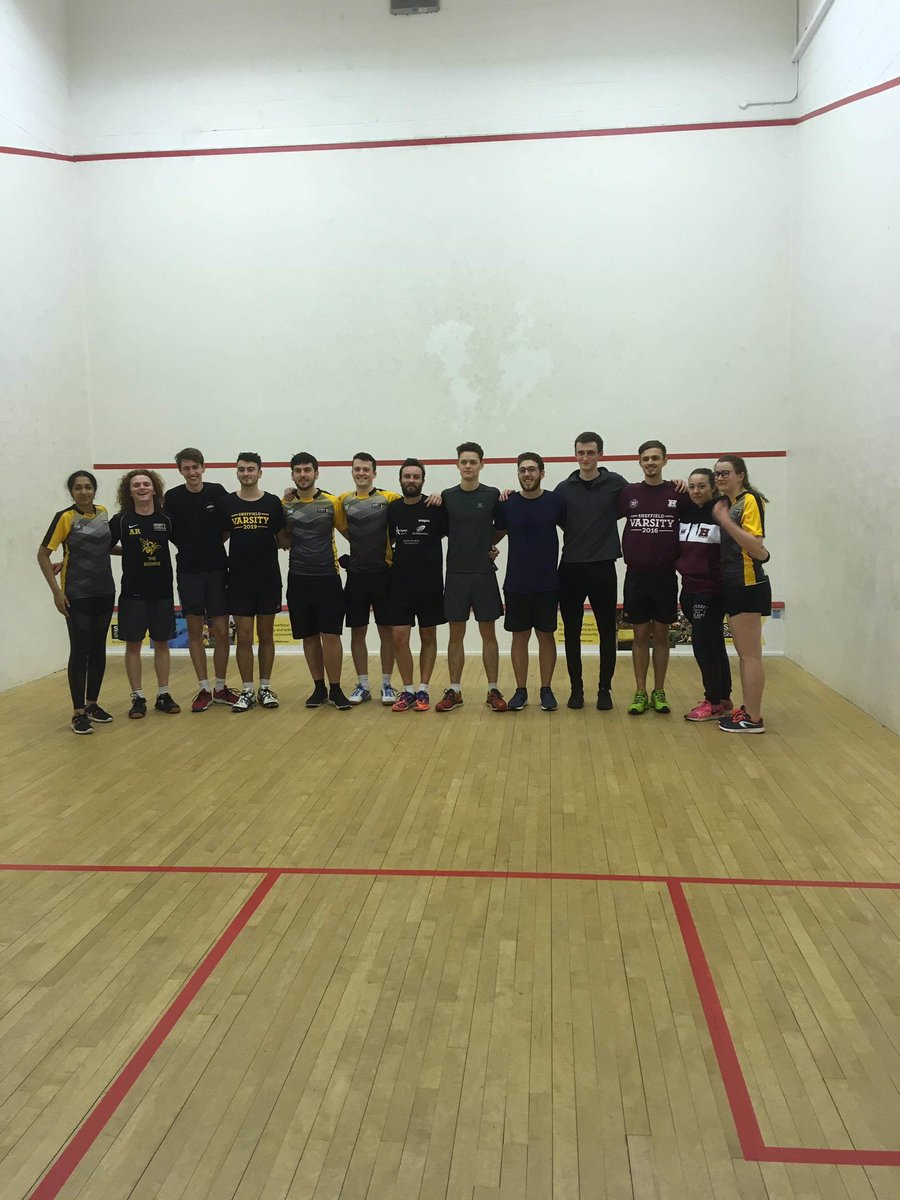 Unlucky loss today for our Hallam rangers in intramural varsity, well done to those who took part 🤙🏻 Not going to stop us bringing home the trophy on March 26th #itscominghome #ratherbeapoly <a href="/UoS_SquashClub/">UoS Squash Club</a>