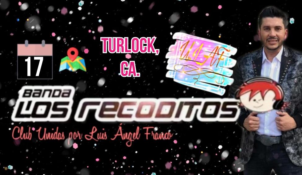 UnidasClub's tweet photo. 🚨Este Domingo 17 de marzo🚨 
@BANDARECODITOSS presentes en Turlock, Ca.‼
Ven y disfruta sus éxitos, incluidos los de su álbum #LosGustosQueMeDoy 🎼
#NoLeHagoFalta🎙
#TeDaránGanasDeVerme🎶
@UnidasClub
@flacorecoditos https://t.co/bCVUSZ4U5T