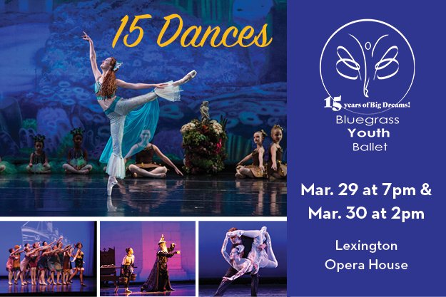 LexFun4Kids's tweet photo. Bluegrass Youth Ballet presents its 15th Anniversary Performance:15 Dances - https://t.co/GarvFBkDAT https://t.co/6h3QZjijRl