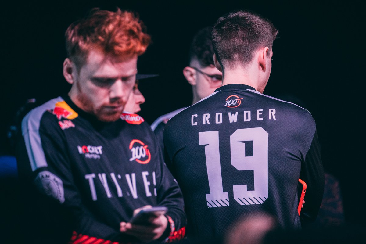 100Thieves's tweet image. What a weekend this has been. From going 2-1 in pools and starting in losers, to making Top 4 with a last minute sub. Proud of the entire team and their performance this tournament. Thank you to everyone supporting us on-site and online. Until next time. #CWLFortWorth #100T