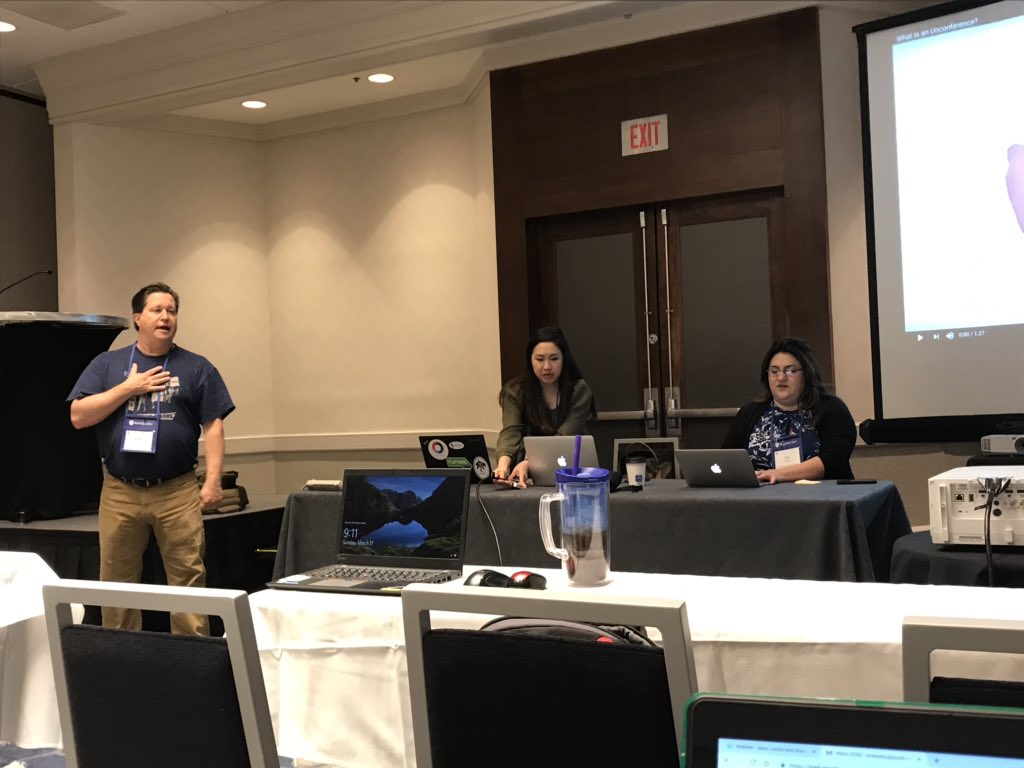 HistoryFrog's tweet photo. That was fun. My first #CCSS19 Unconference & Sticker Swap! #CCSS2019 So fun! Thanks @stacyyung @scottmpetri @historytechie https://t.co/pnC5nlOhiY