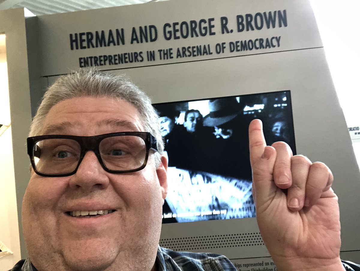 DavidHMandel's tweet photo. Visiting @WWIImuseum, saw “Herman and George Brown” video.  As readers of #LBJ books by @RobertACaro they are the heads of #BrownandRoot who made many undocumented campaign contributions to LBJ and others. https://t.co/GuSmbWej6P