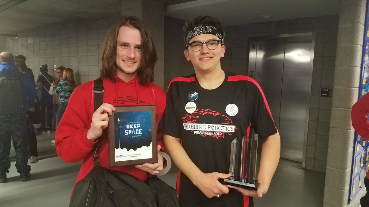 We're SO proud of our business team for putting together a plan that won us the Entrepreneurship Award! Although our robot didn't make it to the play-offs, we'll be sure to rock it at Arizona West in a couple of weeks!