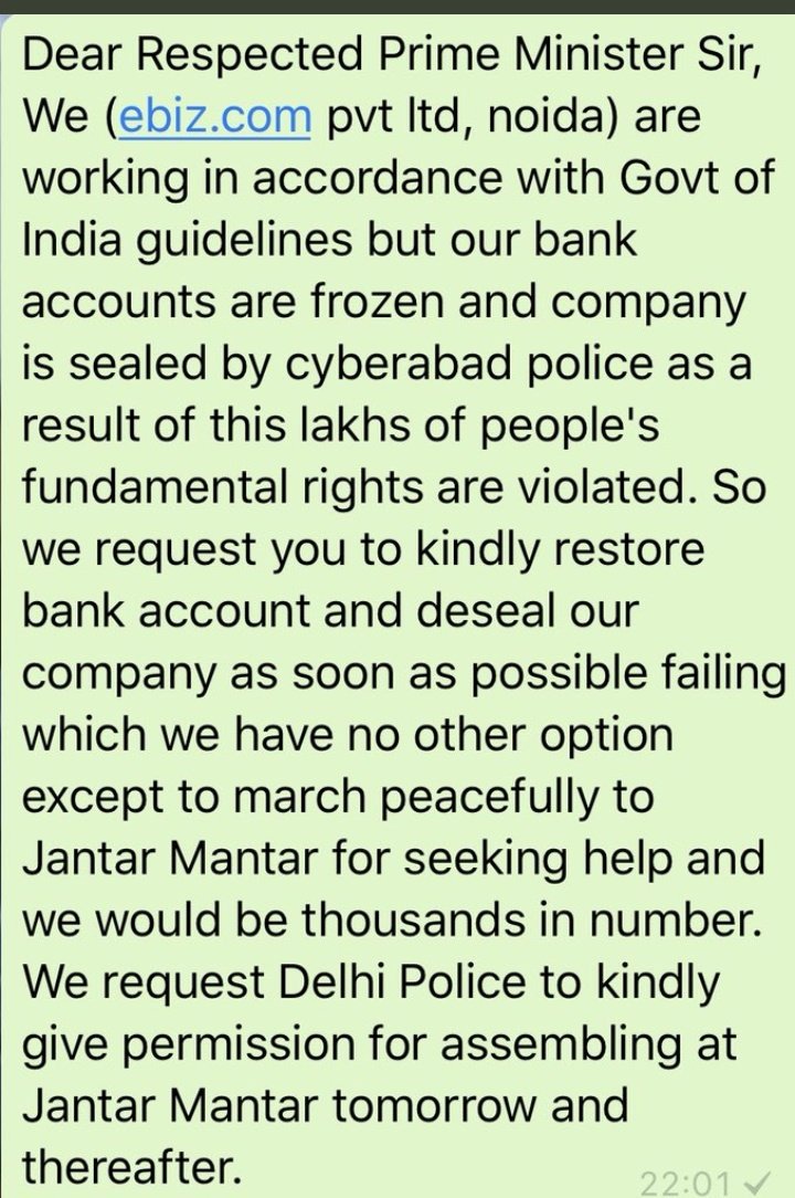 Shraddh45259741's tweet photo. Hon’ble Prime Minister please save from this injustice 
#justiceforebiz #satyamevjayate
@idsa @PMOIndia @rajnathsingh @ArvindKejriwal @ZeeNews @indiatvnews @aajtak @RamVilasPaswan_ @HRDMinistry @narendramodi
@Ra_THORe 
@PrakashJavdekar https://t.co/ZoqzoLjvQl