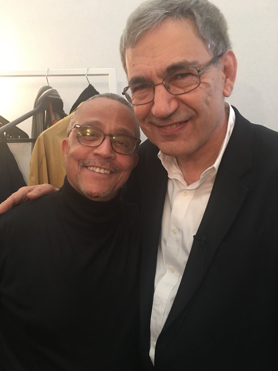 Mes retrouvailles avec le prix Nobel de littérature, l’écrivain turc Orhan Pamuk. Au salon de Paris.