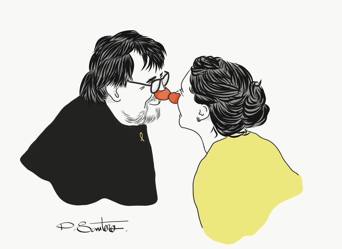 paco_santero's tweet photo. Para mí una de las mejores imágenes de la manifestación de ayer en Madrid. Dos personas unidas por sus ideales democráticos independientemente de su lugar de procedencia. Enhorabuena al fotógrafo.
@BeatrizTalegon @Pesacapsada
#OmplimMadrid16M #OmplimMadrid #DemocraciaEsDecidir https://t.co/aXTloaK1D4