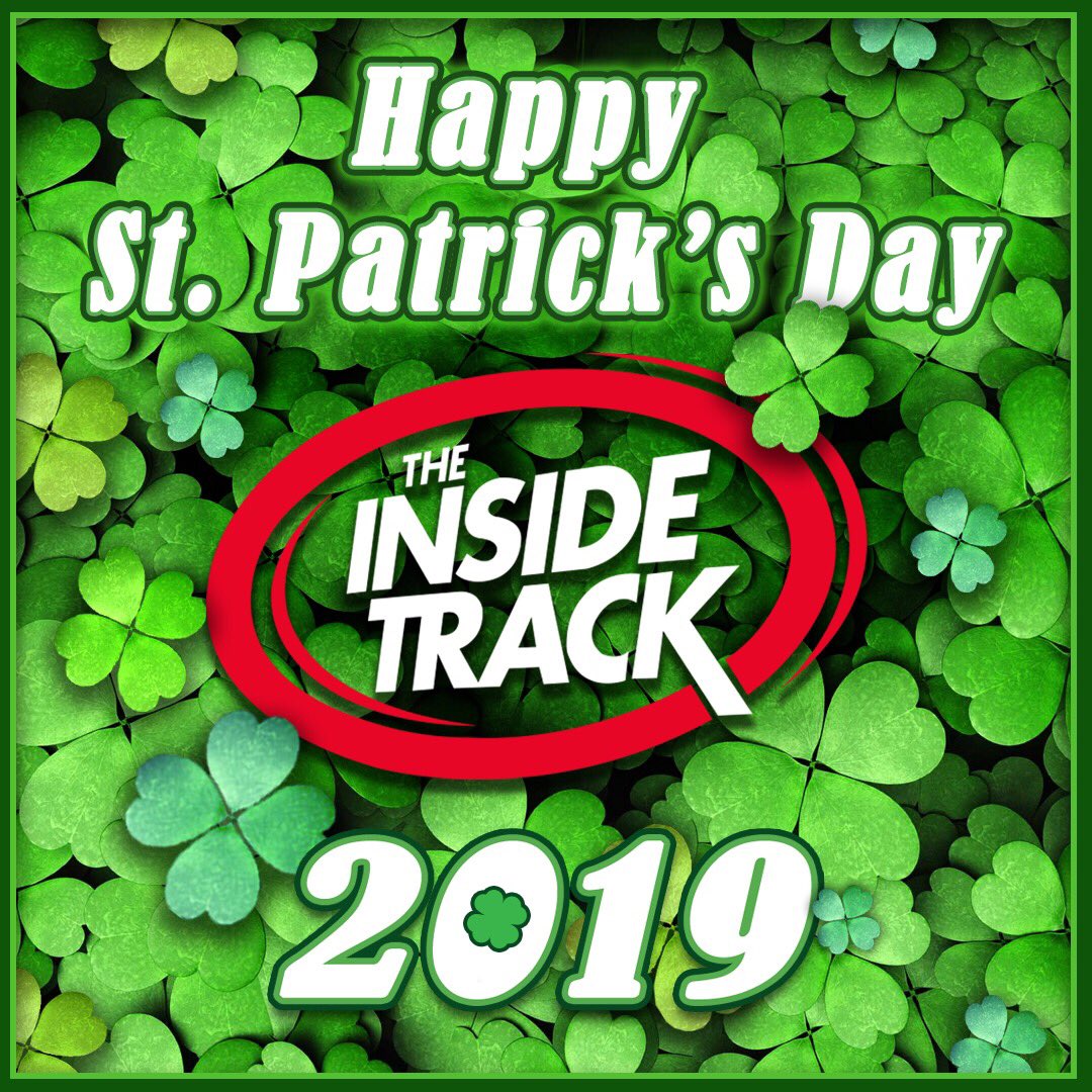 InsideTrackInc's tweet photo. 🍀🌈 Your friend's from The Inside Track wish you a safe and Happy St. Patrick's Day! 🍀🍀
.
.
#StPatricksDay2019 #saintpatricksday #theinsidetrackinc #TradeShow https://t.co/IXP4ruUGRV