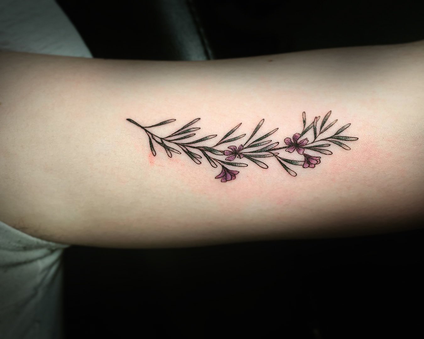 Rosemary tattoo by Cana Arik | Post 27421