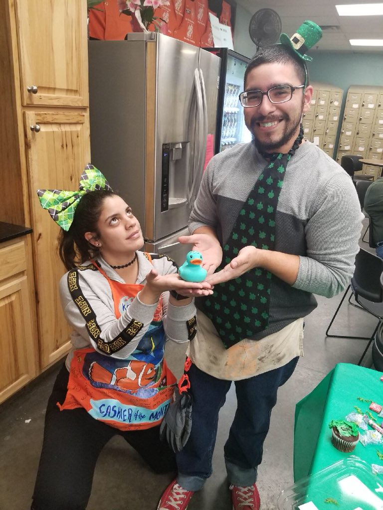 The Rubber Duck is popular today!!! Happy St. Patrick’s day!!!!
#D228ClappersCaper