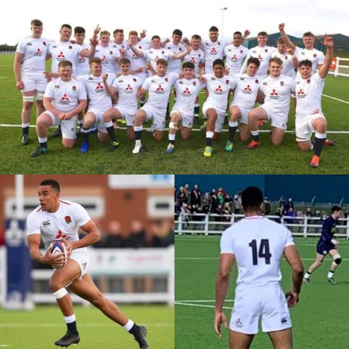 StokeRugby's tweet photo. Great to see one of our own play today in a white shirt for England 🏴󠁧󠁢󠁥󠁮󠁧󠁿 U18s team, and to top it off Joe Browning got a try in the second half and England 🏴󠁧󠁢󠁥󠁮󠁧󠁿 won.

Well done Joe Browning we are very proud of you. https://t.co/T5MVDTH0nf