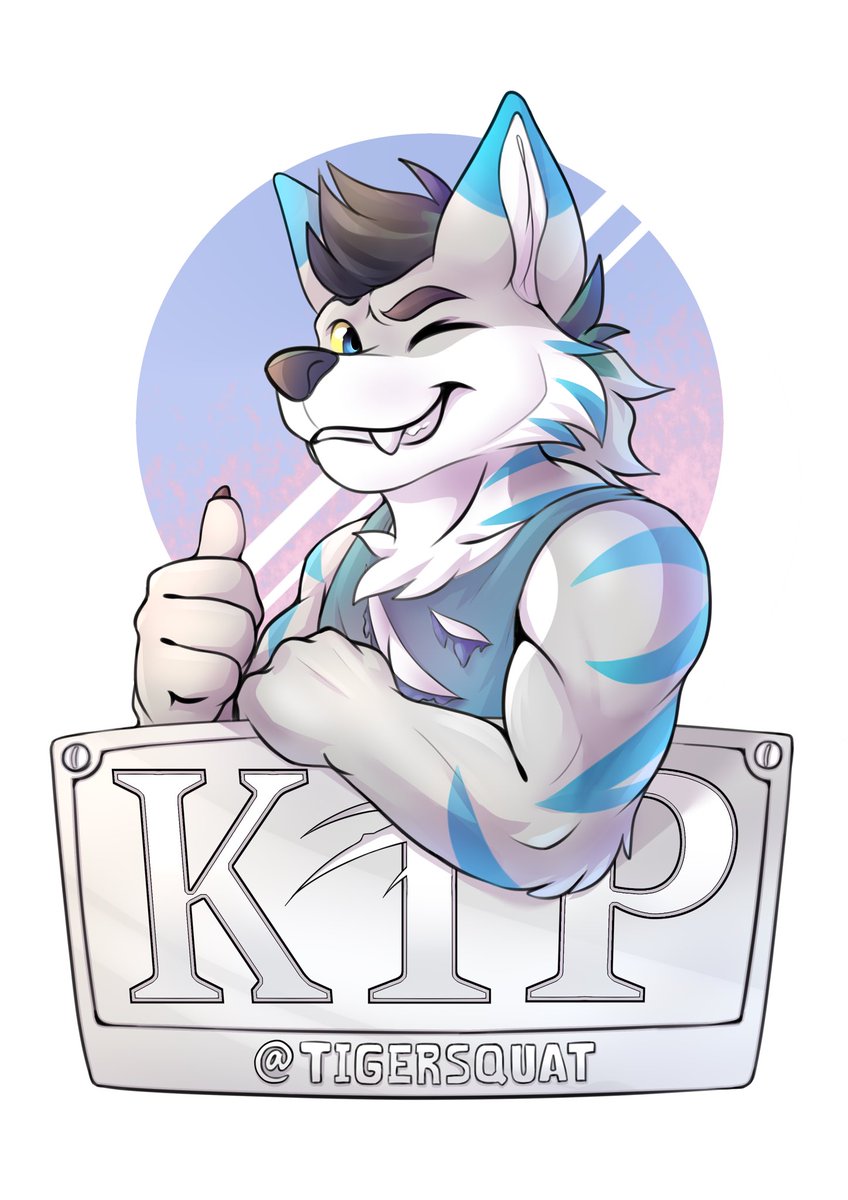 zimax97's tweet photo. Badge commission done for @TigerSquat !
Had a great time with this energetic tigerwolf on FE19 ( ´▽` ) https://t.co/GyU0qmpdtv