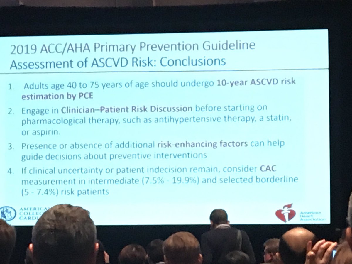 Paul Muntner (@muntnerpaul) on Twitter photo Great session on the new ACC/AHA CVD prevention guideline at the 2019 Scientific Sessions <a href="/ACCinTouch/">American College of Cardiology</a> chaired by <a href="/Donnakarnett/">Donna K. Arnett</a> and <a href="/rblument1/">Roger Blumenthal</a>. Important work. Great session on the new ACC/AHA CVD prevention guideline at the 2019 Scientific Sessions <a href="/ACCinTouch/">American College of Cardiology</a> chaired by <a href="/Donnakarnett/">Donna K. Arnett</a> and <a href="/rblument1/">Roger Blumenthal</a>. Important work.