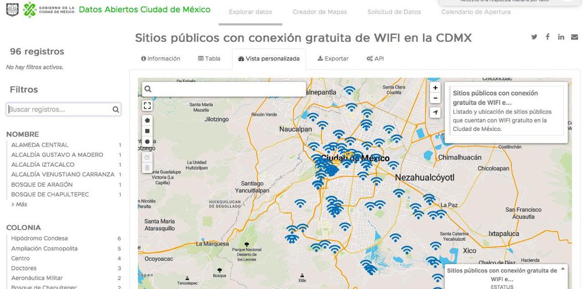 GobCDMX's tweet image. #Arrancamos implementando el programa 96 Sitios Públicos con Wifi gratuito, garantizando así el acceso a la cultura de todos los capitalinos. ¡La agenda cultural está a un móvil de distancia! #100DíasdeInnovaciónyDerechos